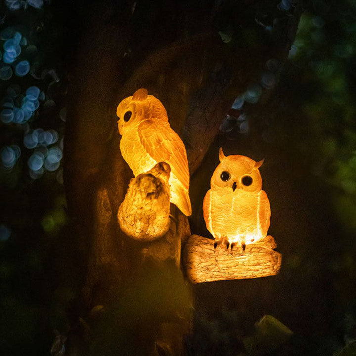 LED Solar Decorative Animal Outdoor Lights for Garden