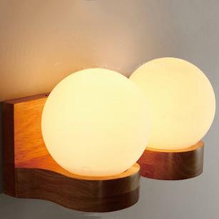 Contemporary Globe Wall Light