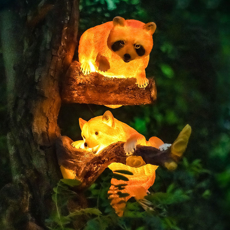 LED Solar Decorative Animal Outdoor Lights for Garden