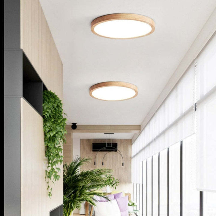 Modern LED Ceiling Light Dimmable Tri-Colour Indoor Fixture