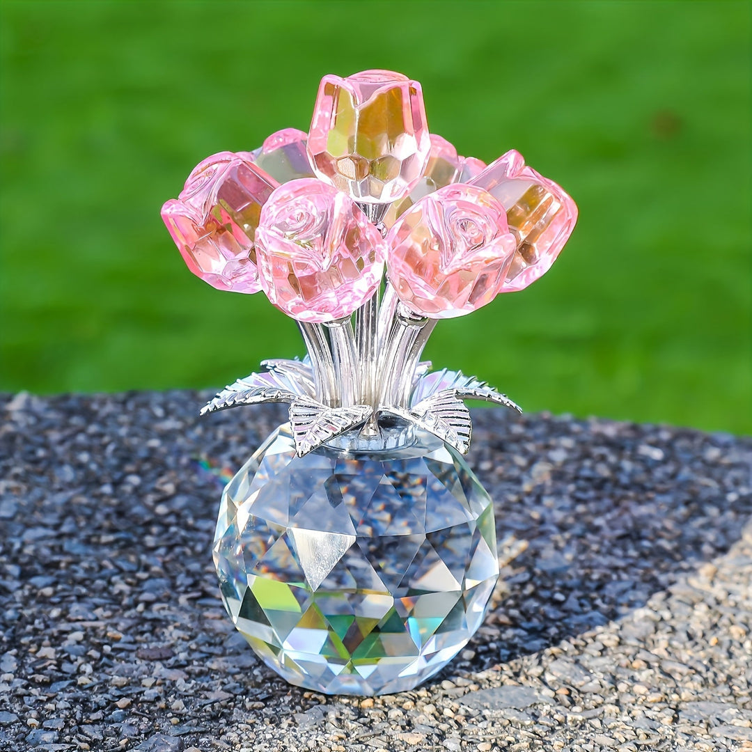 Decorative Crystal Rose Arrangement – Mother’s Day Gift Idea