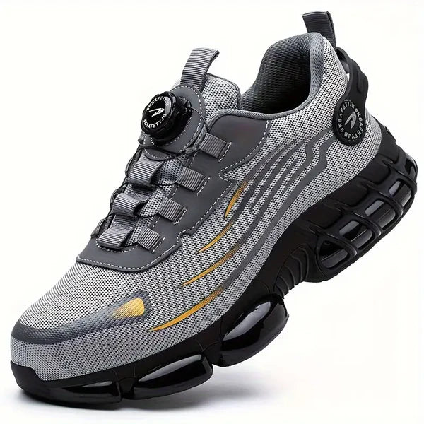 Maxwell – Herrenschuhe mit Stahlkappe & Durchtrittschutz – Atmungsaktiv & Rutschfest für Outdoor-Aktivitäten