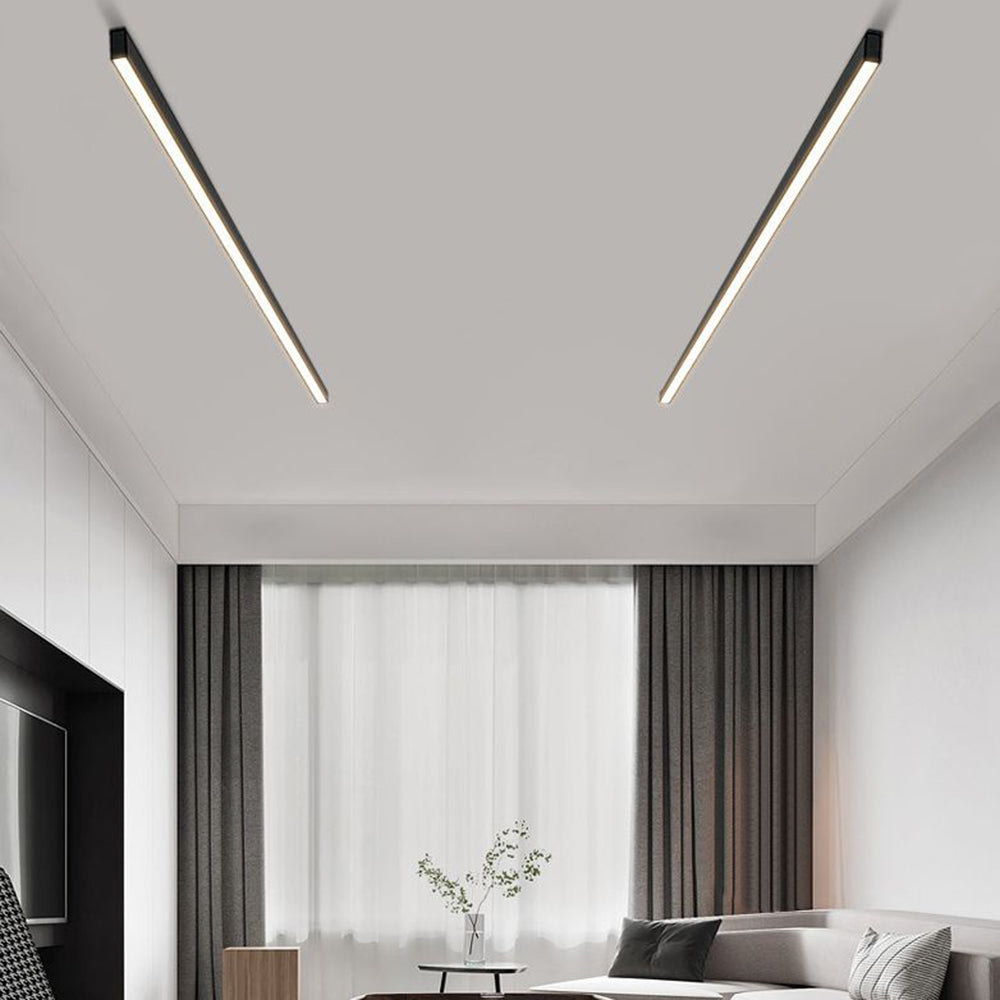 Slim Linear LED Ceiling Light Contemporary Ceiling Lighting