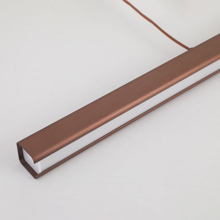Linear LED Pendant Light Slim Modern Ceiling Lighting