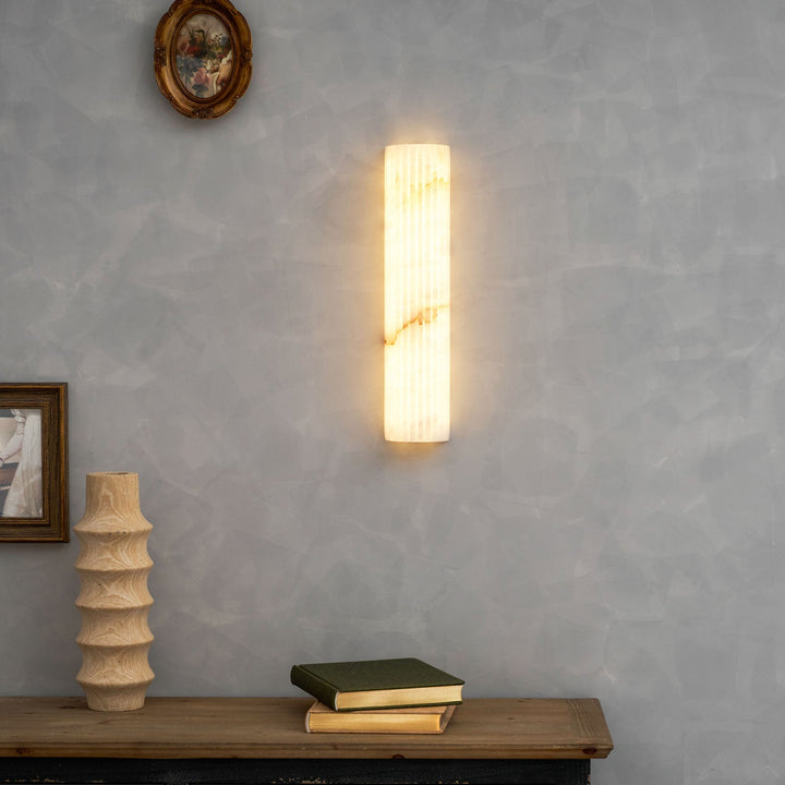 Luz de Pared LED Vertical Acanalada – Lámpara Decorativa de Interior