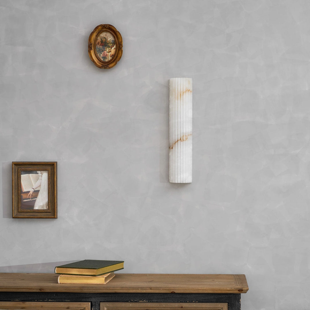 Luz de Pared LED Vertical Acanalada – Lámpara Decorativa de Interior