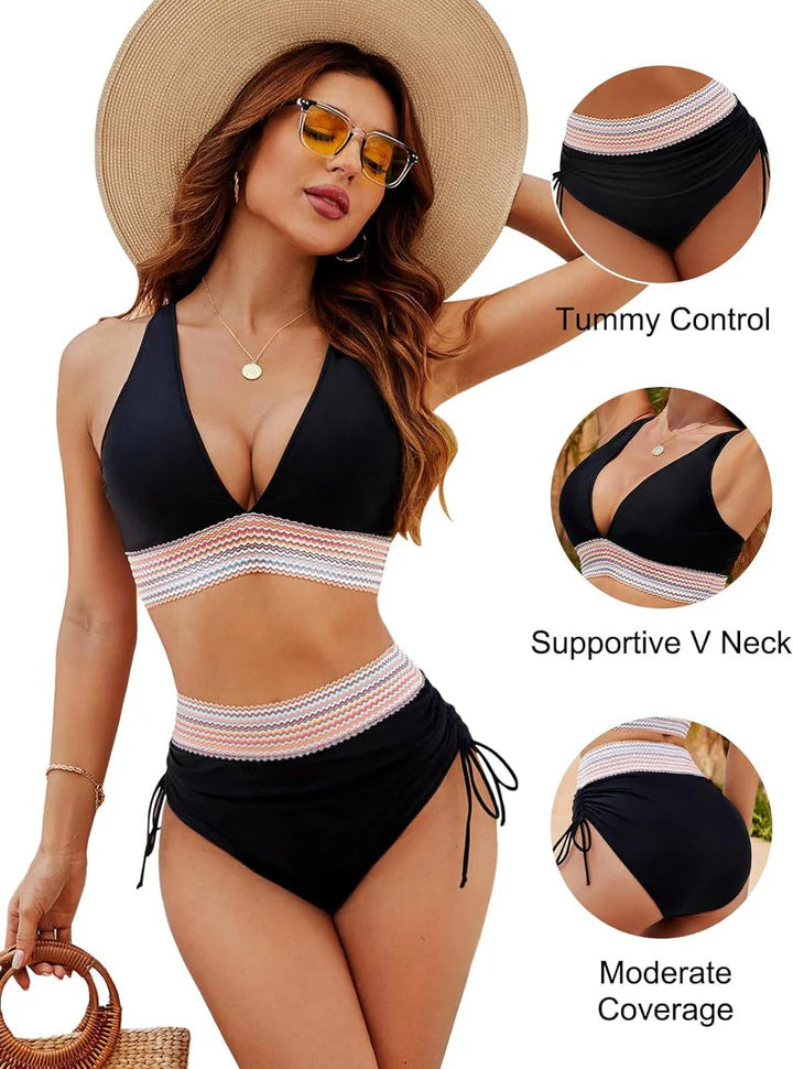 Formender Damen-Bikini – Figurbetont, Bequem & Stilvoll | Korrigierende Bademode für selbstbewusstes Auftreten am Strand & Pool