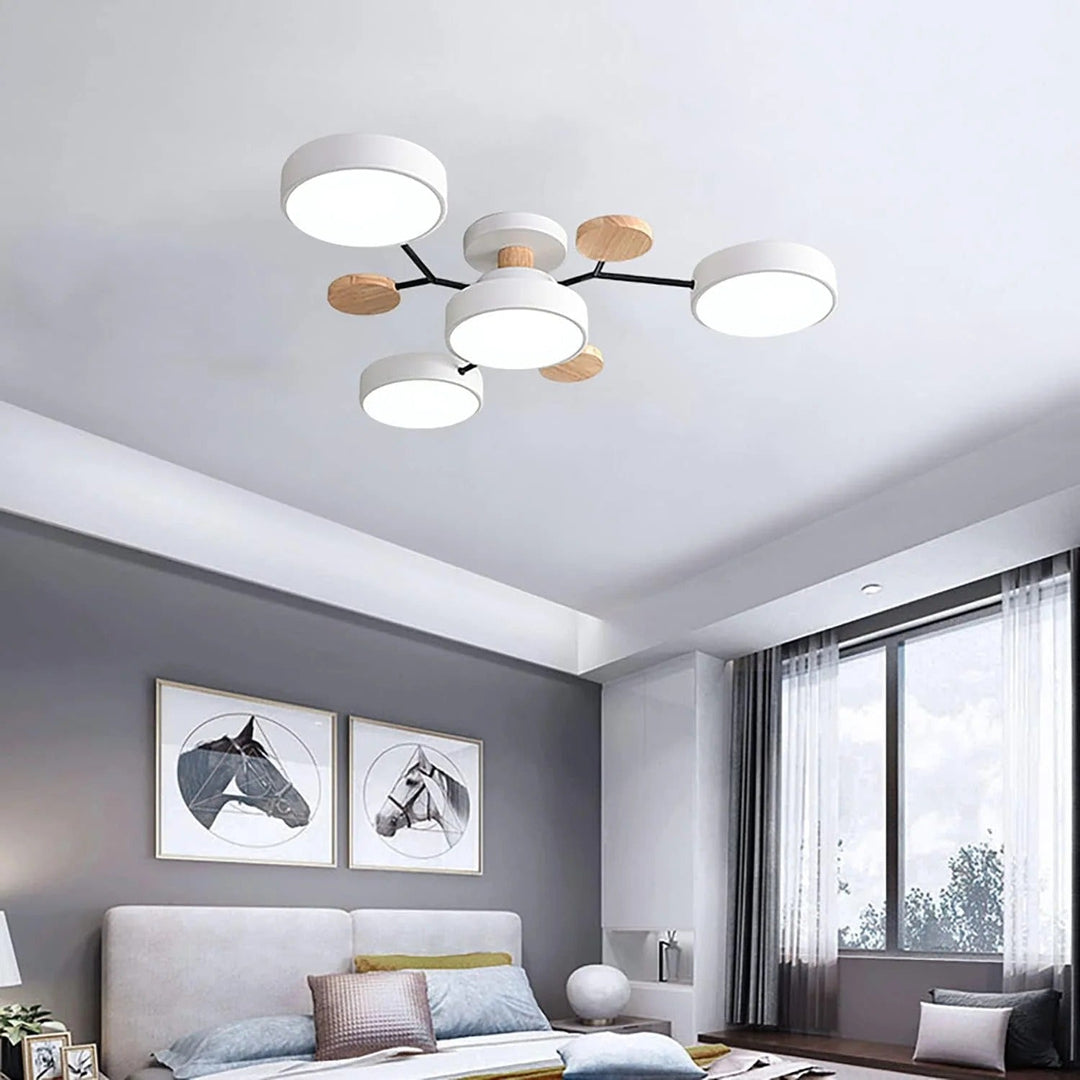 Contemporary LED Ceiling Light Flush Mount Multi-Light Fixture
