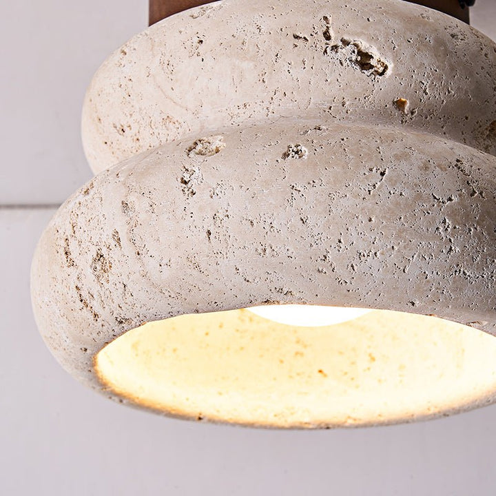 Modern Round Ceiling Light – Sculptural Indoor Light