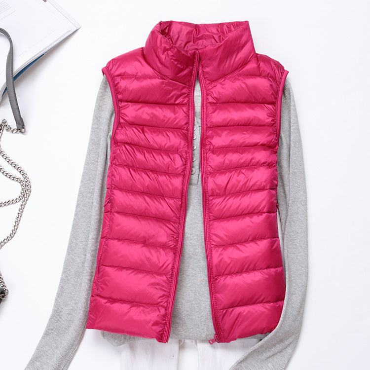 Puffer Winterweste Für Damen | Lang