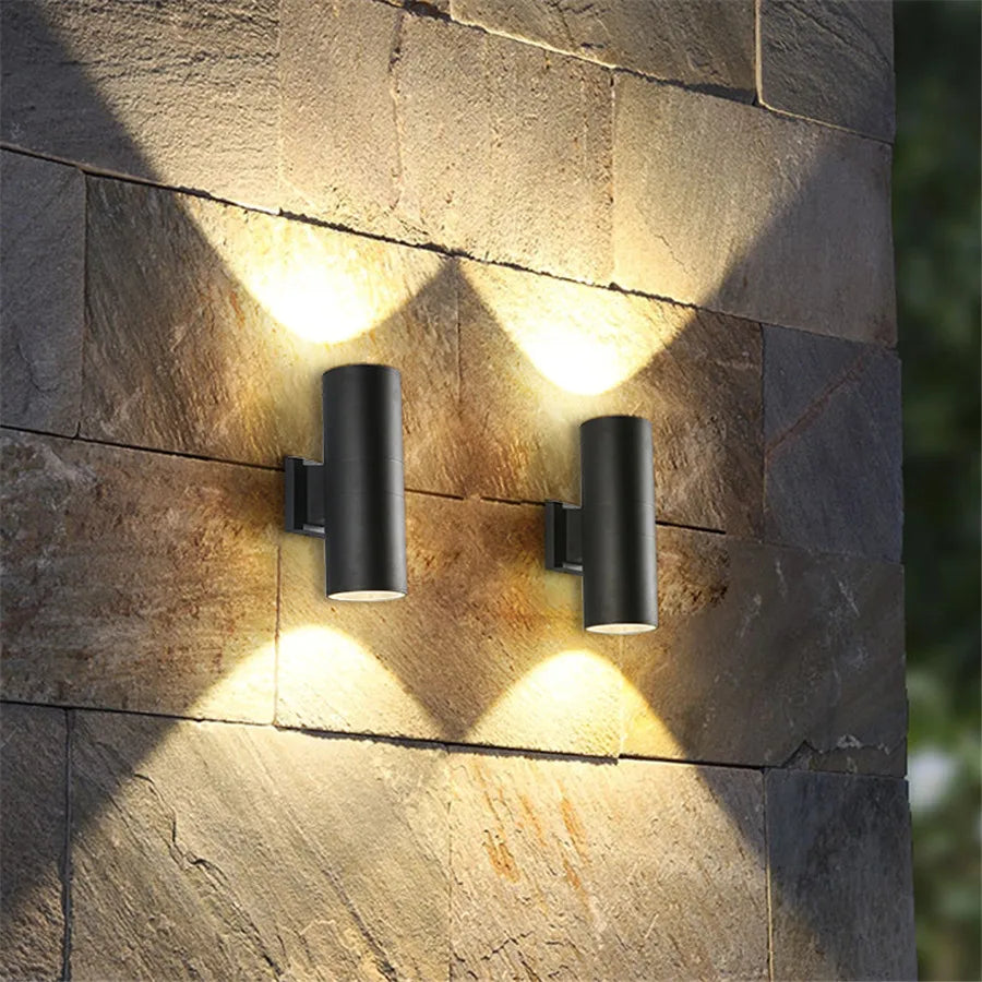 Outdoor LED Wall Light Contemporary Garden & Patio Lighting
