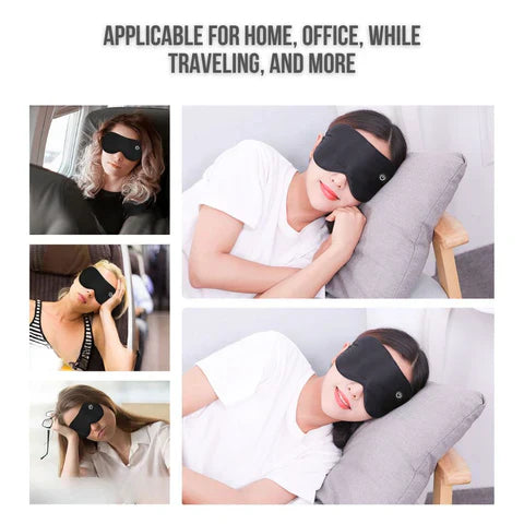 Rechargeable Heated Eye Mask with Adjustable Warm Settings