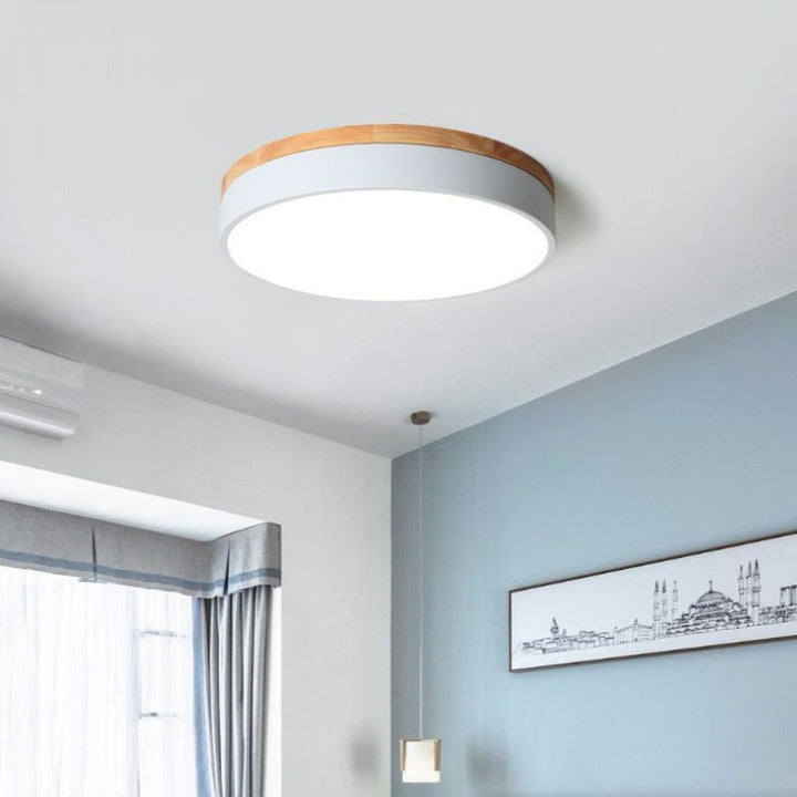 Modern Round Ceiling Light Dimmable LED with 3 Modes