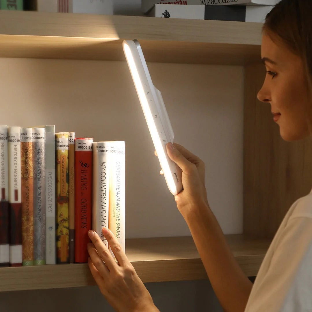 Magnetische LED-Lichtleiste – Kabellos, Wiederaufladbar & Tragbar | Ideal für Schrank, Küche, Flur & Arbeitsplatz