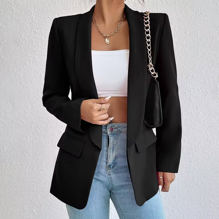 Stylischer Langarmblazer Für Damen | Winter