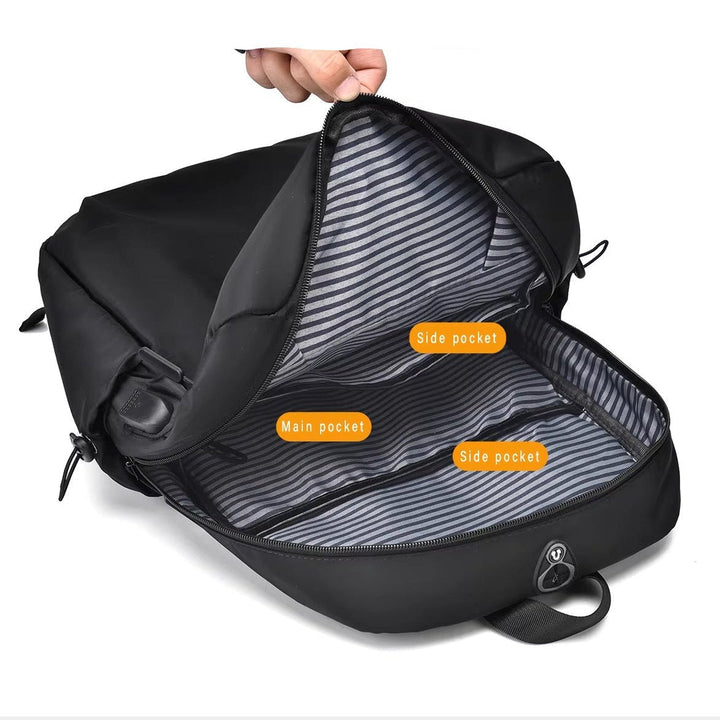 Herren Laptop-Rucksack Mit Mehreren Fächern | Reisen