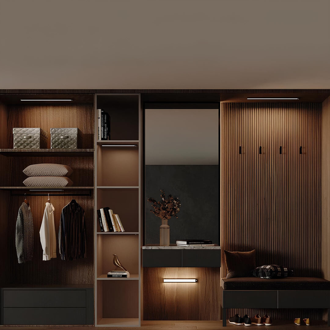 Rechargeable Motion Sensor Light Bar for Closets & Cabinets
