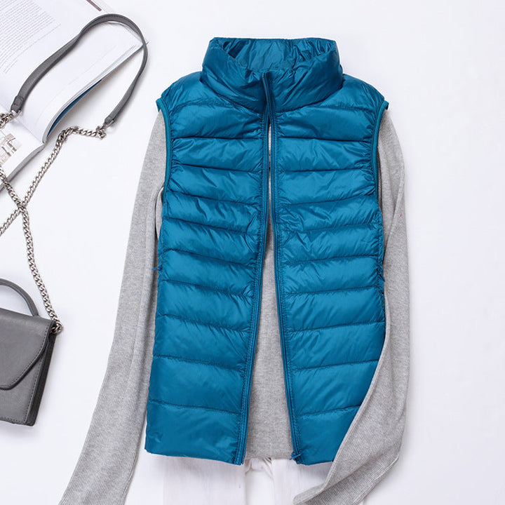 Puffer Winterweste Für Damen | Lang
