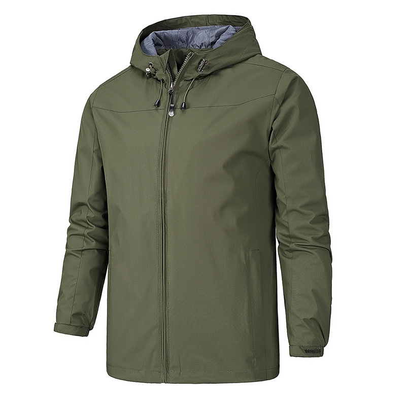 Herren Regenjacke | Reißverschluss