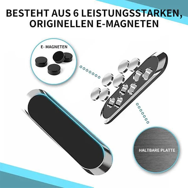 Magnetischer Telefonhalter – Montagefrei, Stark & Vielseitig | Für Auto, Schreibtisch & unterwegs geeignet