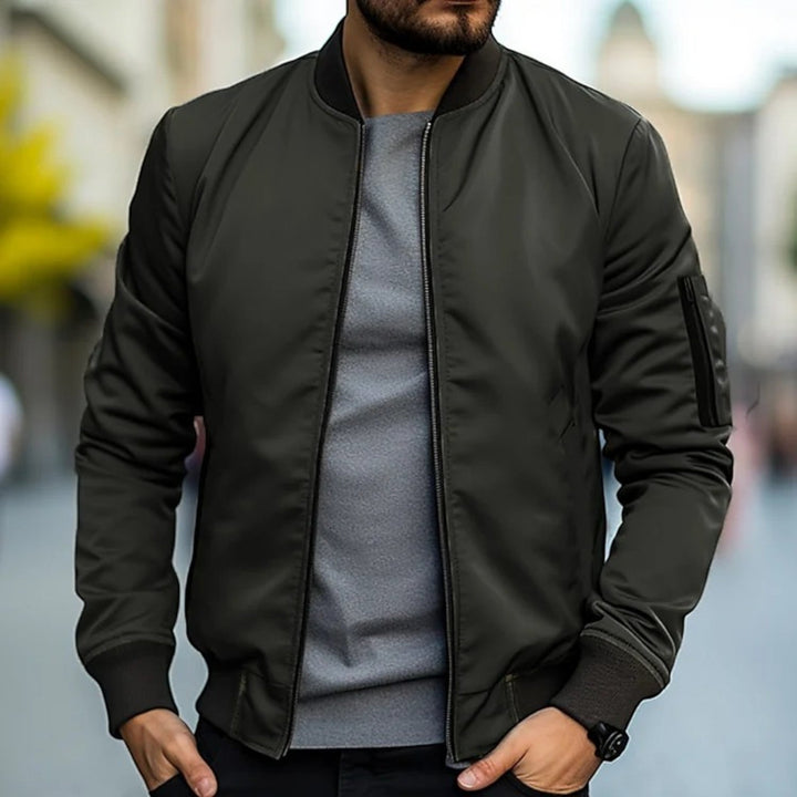 Tristan | Trendige Langarm-Bomberjacke Für Herren