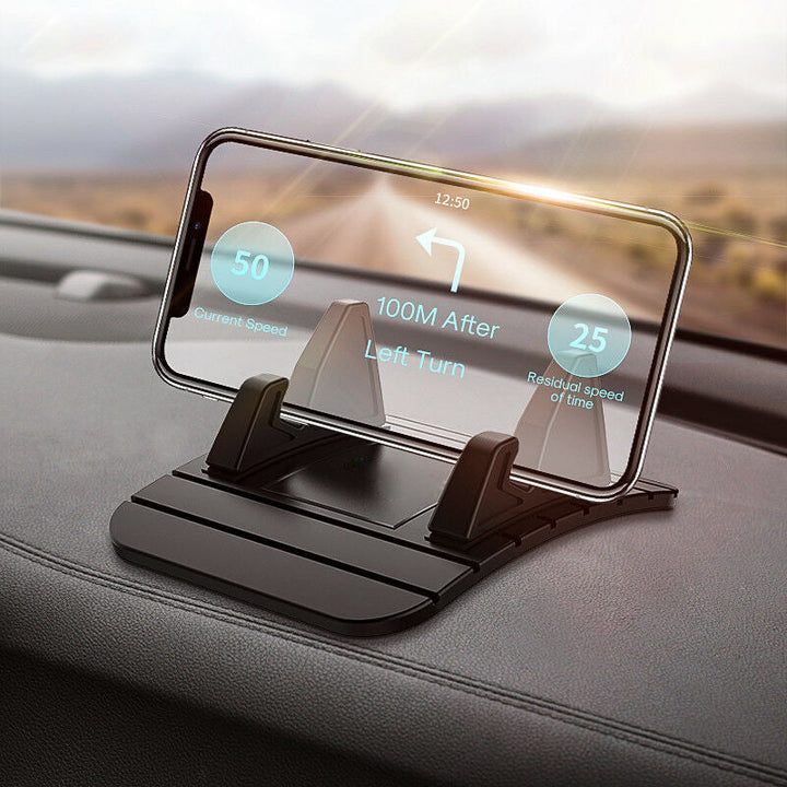 Non-Slip Car Phone Mount Compact Dashboard Holder