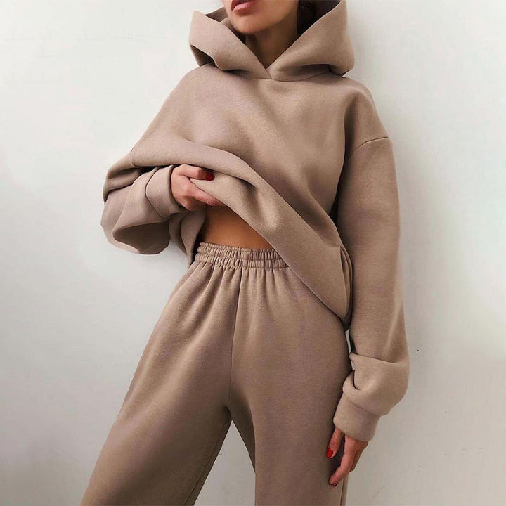 Stilvolles Jogging Set Für Damen | Mit Kapuze