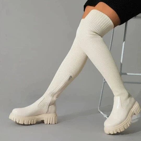 Damen High Heel Stiefel Mit Reißverschluss | Winter