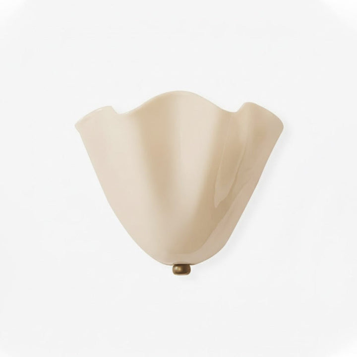 Sculpted Petal Wall Light – Modern Indoor Sconce