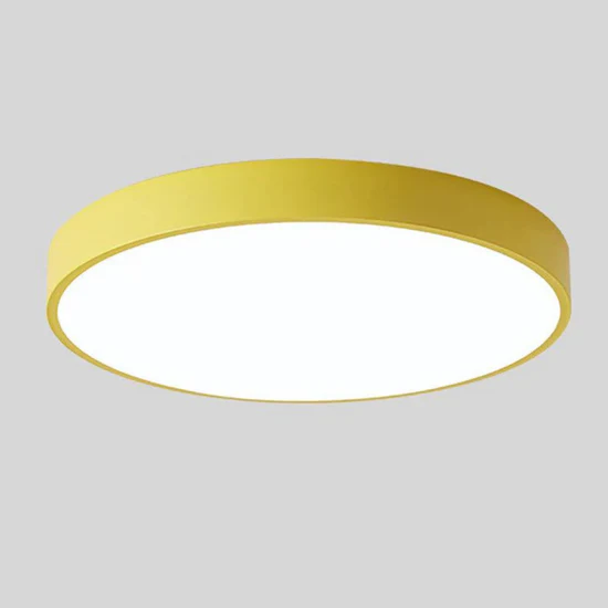 Skandinavische LED-Deckenleuchte aus Holz – Minimalistisches Design & Warmes Licht | Ideal für Schlafzimmer, Flur & Wohnzimmer