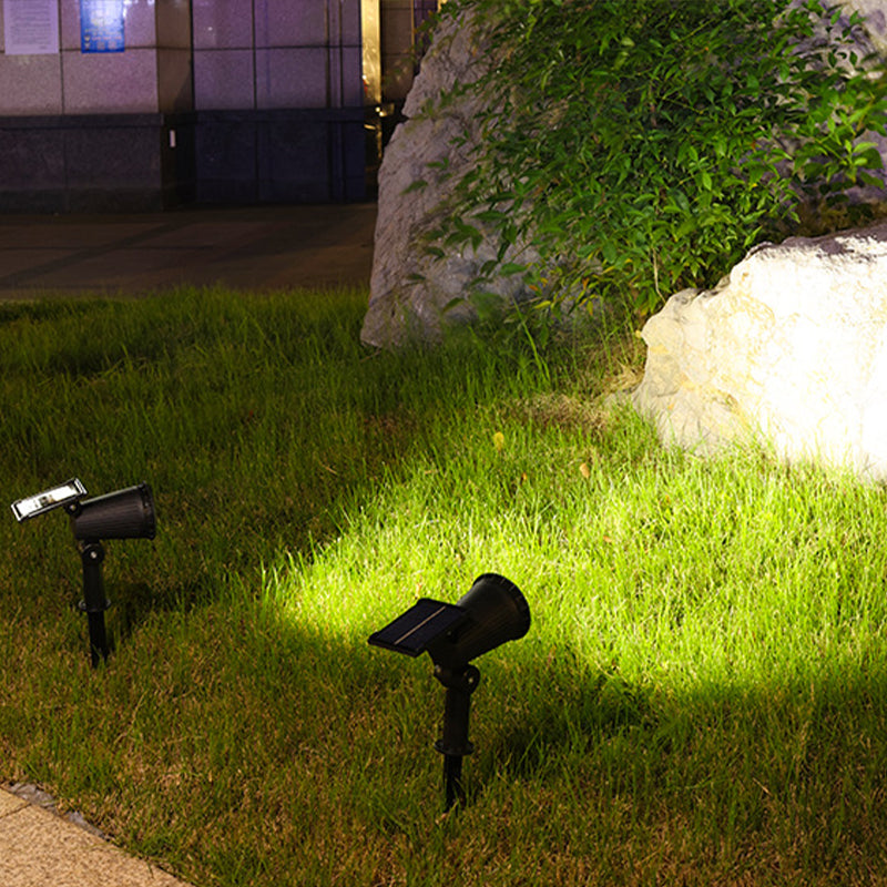 Solar Garden Spotlight Adjustable Colour Outdoor Lighting