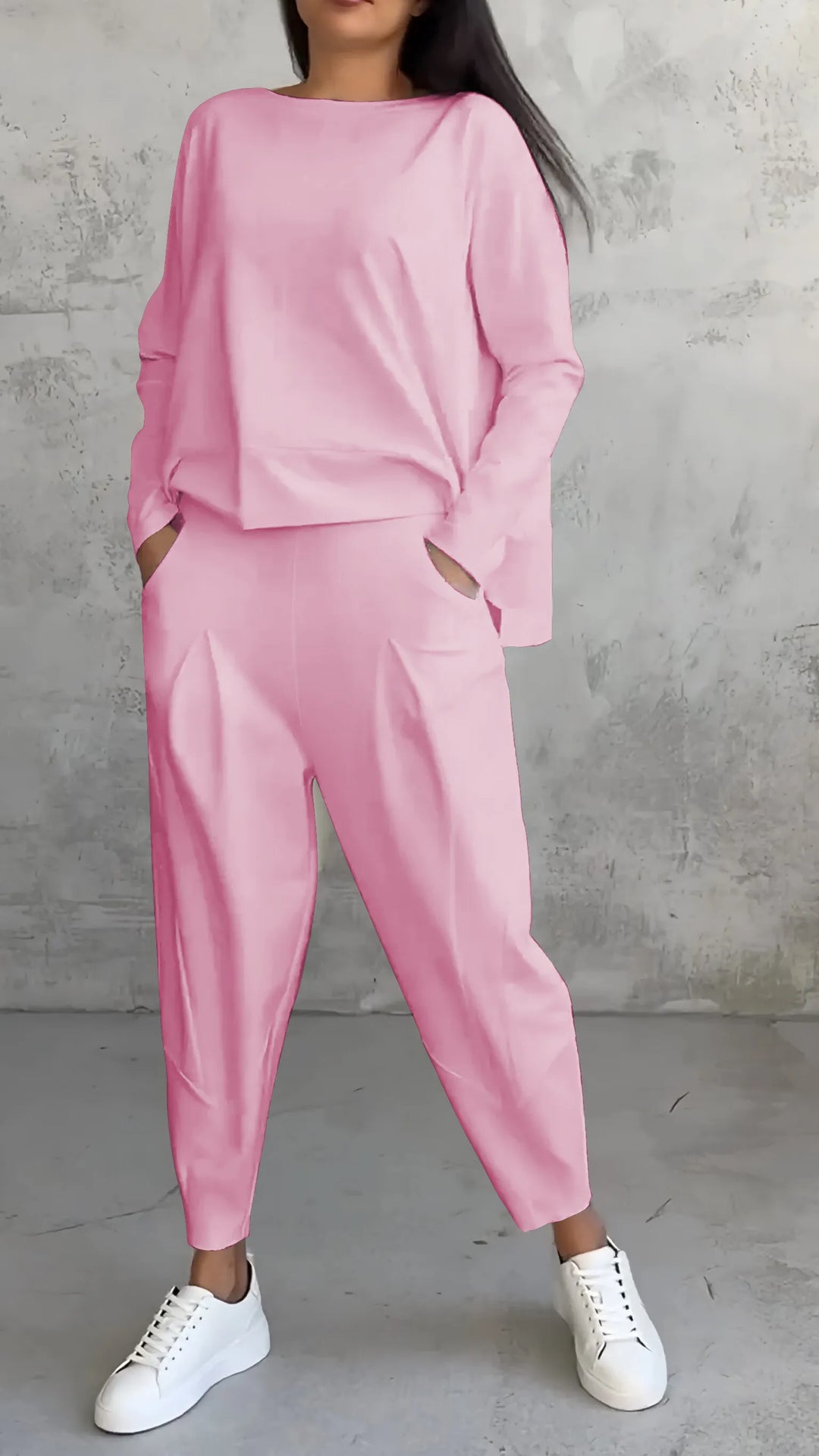 Damen Zweiteiliges Jogging Set | Langarm