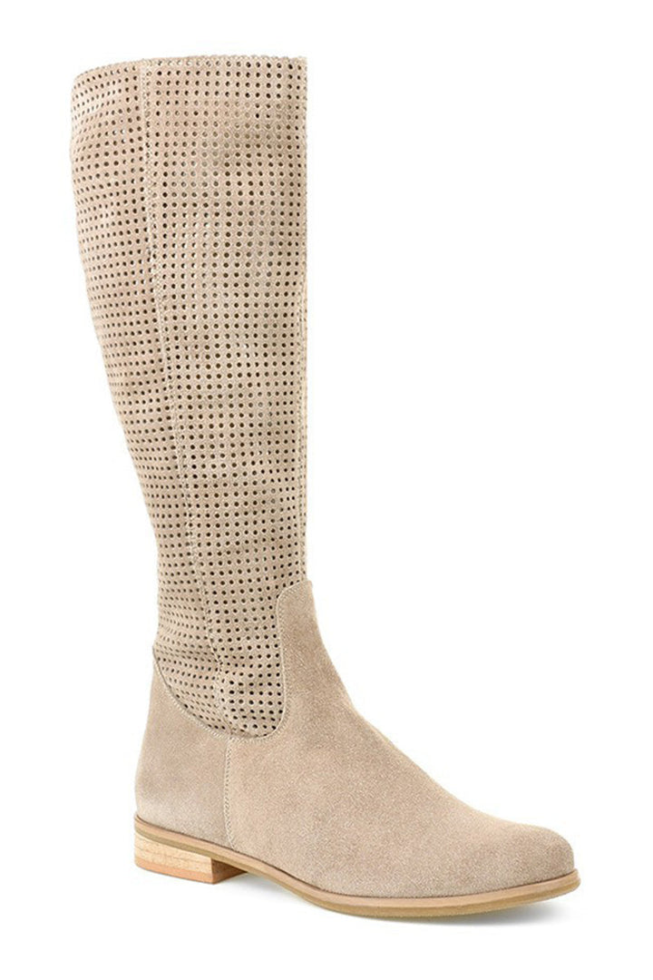 Lässige Damen-kniestiefel Mit Reißverschluss | Winter