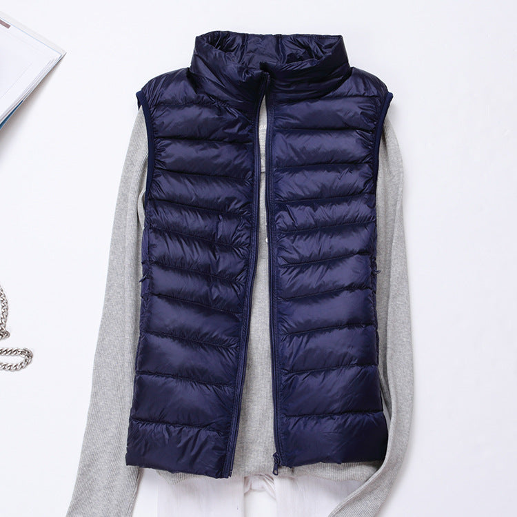 Puffer Winterweste Für Damen | Lang