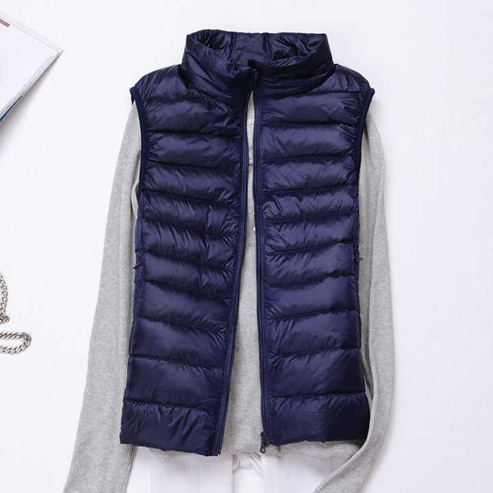 Puffer Winterweste Für Damen | Lang