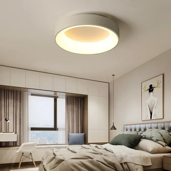Modern Ceiling Light Round Flush Mount LED Room Lighting