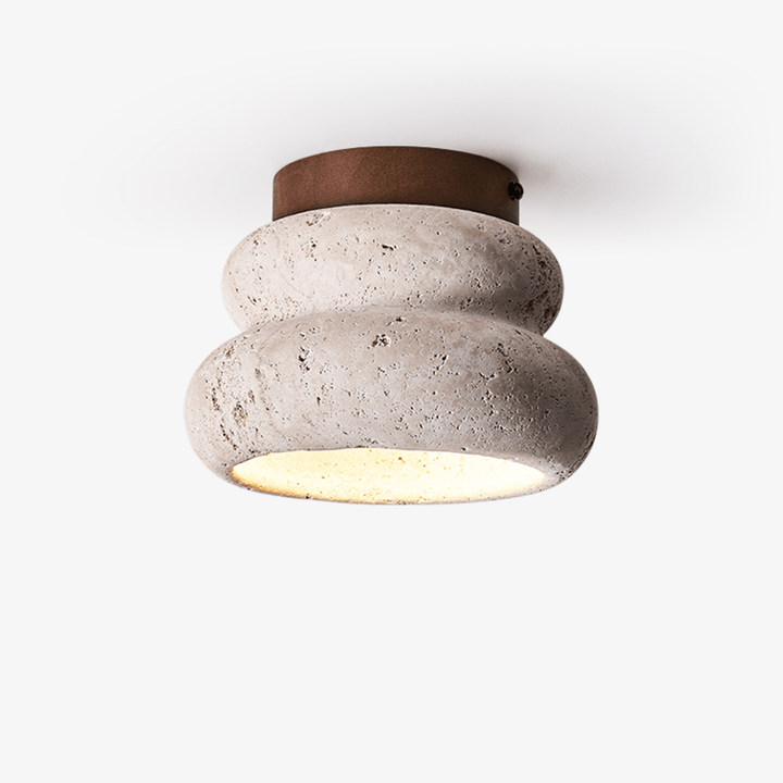 Modern Round Ceiling Light – Sculptural Indoor Light