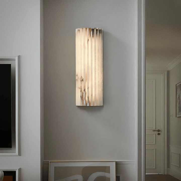 Luz de Pared LED Vertical Acanalada – Lámpara Decorativa de Interior