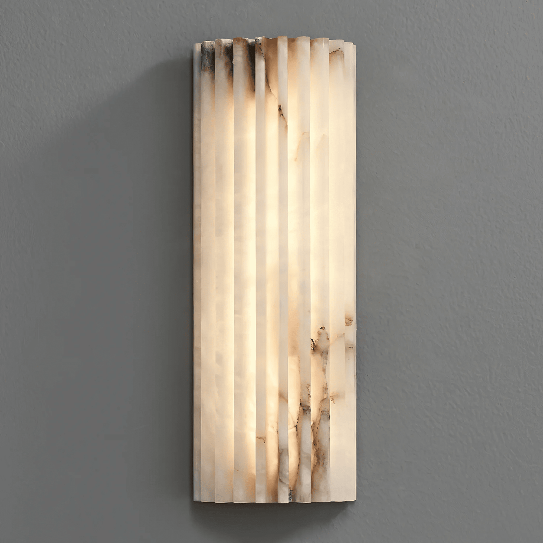 Luz de Pared LED Vertical Acanalada – Lámpara Decorativa de Interior
