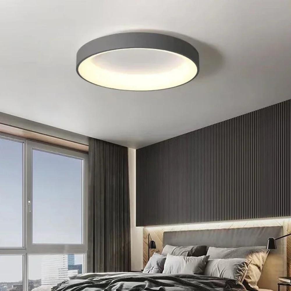 Modern Ceiling Light Round Flush Mount LED Room Lighting