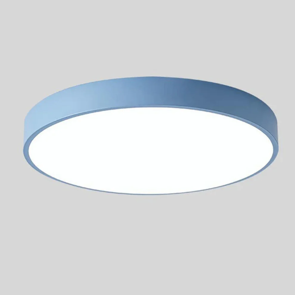 Skandinavische LED-Deckenleuchte aus Holz – Minimalistisches Design & Warmes Licht | Ideal für Schlafzimmer, Flur & Wohnzimmer