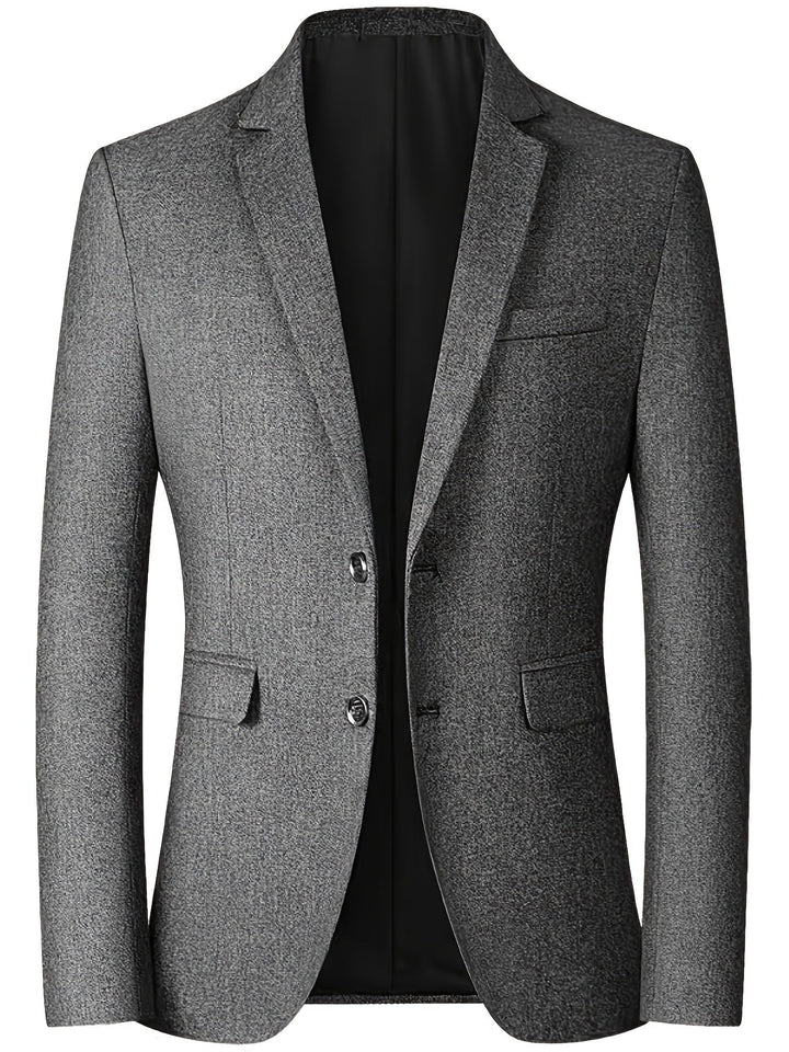 Formeller Einreihiger Blazer Für Herren