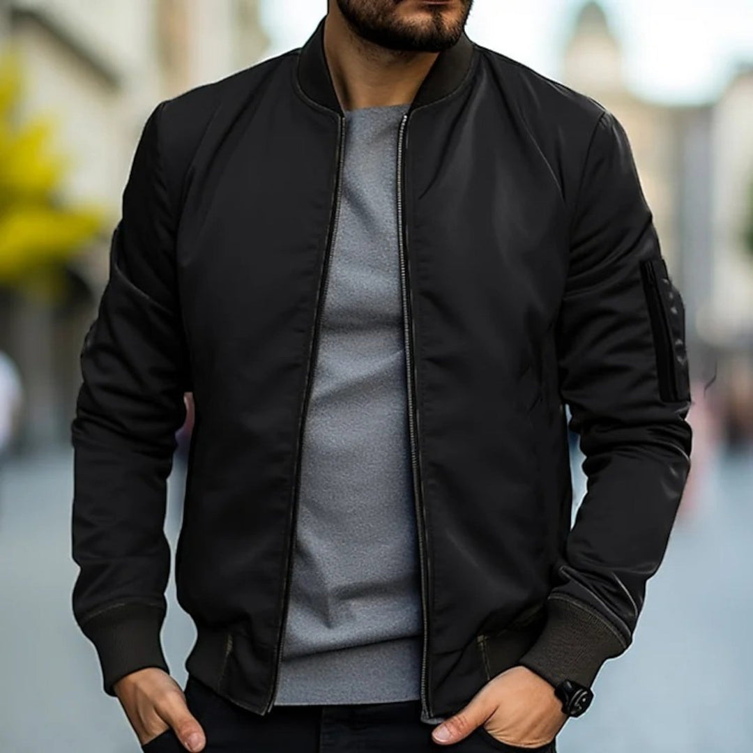 Tristan | Trendige Langarm-Bomberjacke Für Herren