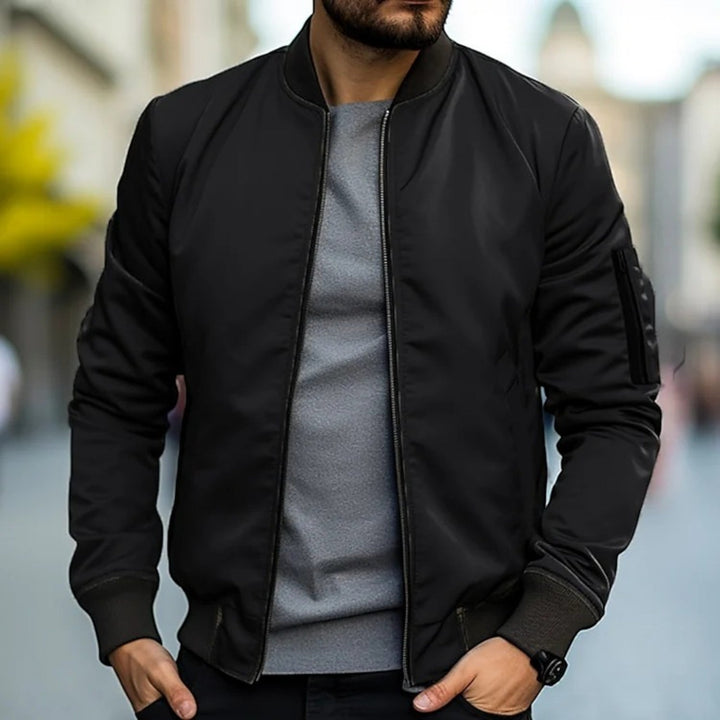 Tristan | Trendige Langarm-Bomberjacke Für Herren