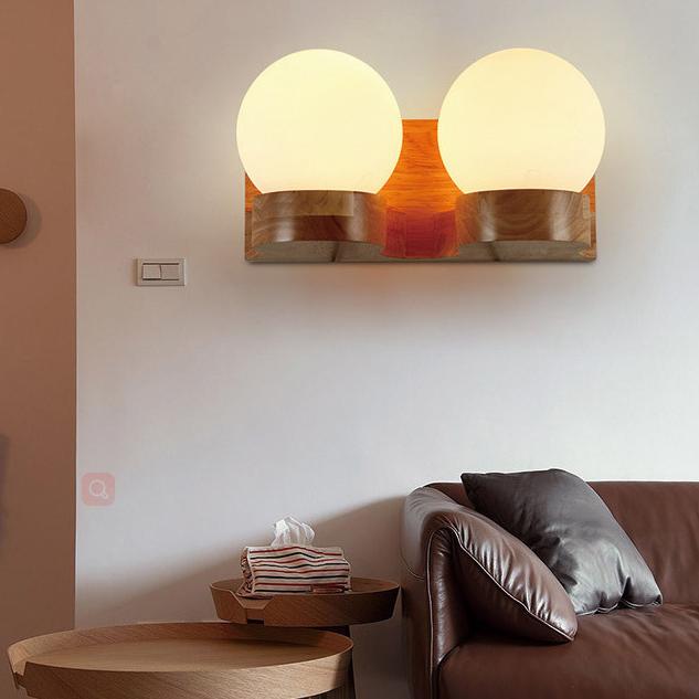 Contemporary Globe Wall Light
