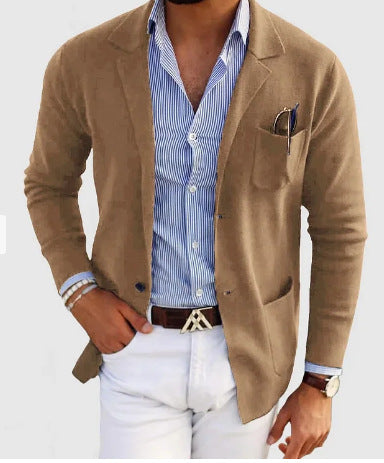 Herren Winterblazer Mit Langen Ärmeln | Button-up