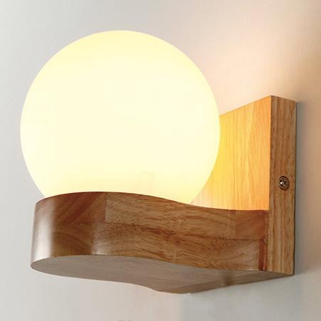 Contemporary Globe Wall Light