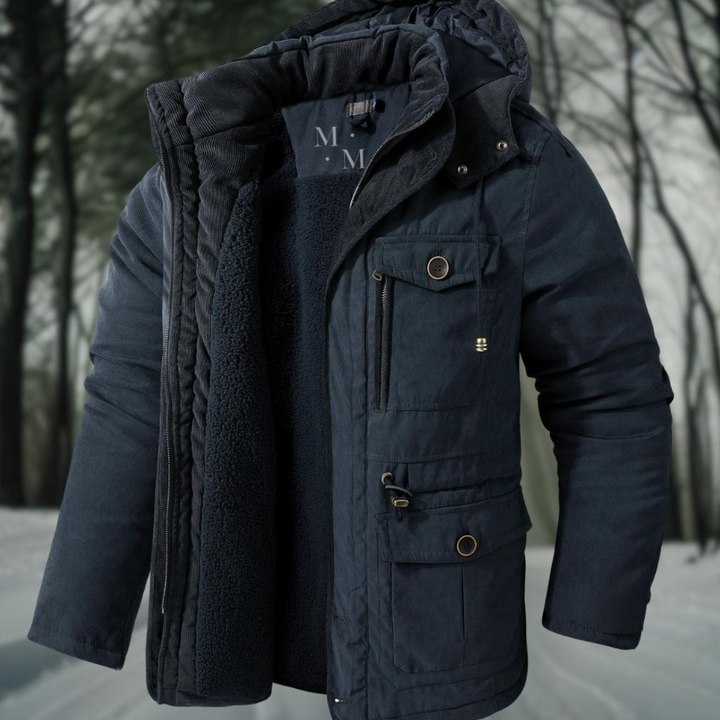 Elegante Winter Bomberjacke Für Herren | Mit Reißverschluss