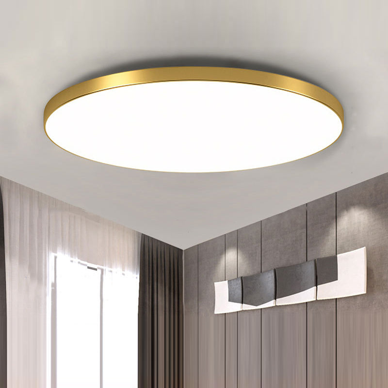 LED Flush Mount Ceiling Light Round Contemporary Lighting