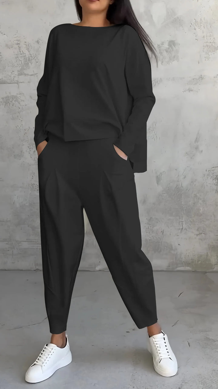 Damen Zweiteiliges Jogging Set | Langarm